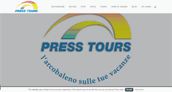 Desktop Screenshot of blog.presstours.it
